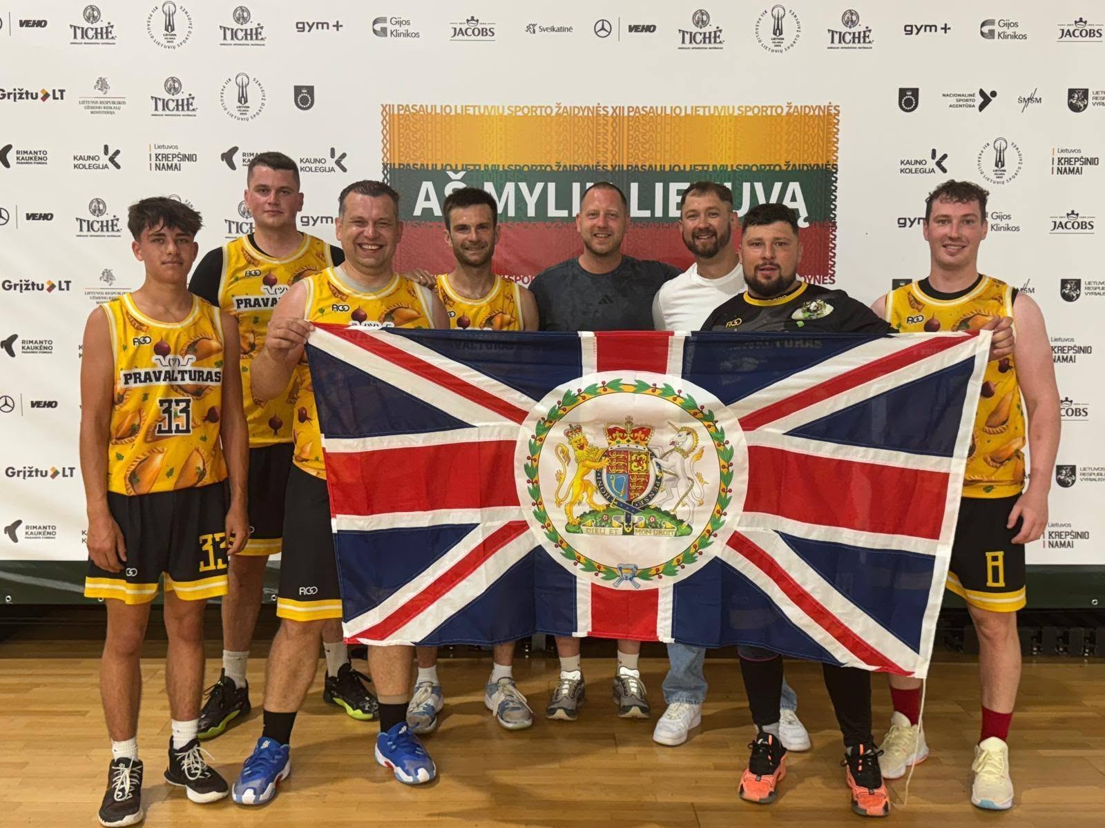 Britanijos lietuvių krepšinio komanda